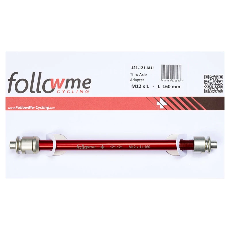 Axe Roue Arrière FollowMe-Tandem Type DT Swiss - Cyclable 1 Axe Roue Arrière FollowMe-Tandem Type DT Swiss - Cyclable