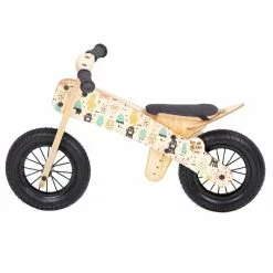 Draisienne En Bois 10 Pouces Dip Dap Mini à Motifs Sur Cyclable.com !