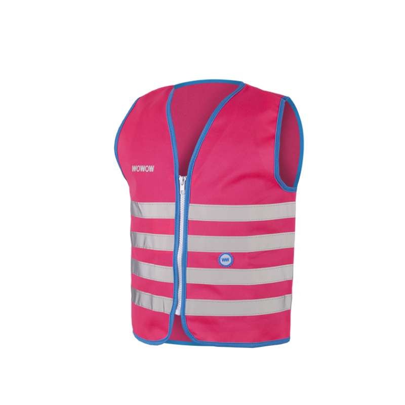 Gilet Enfant Wowow Fun Jacket Fluo Réfléchissant - Cyclable 1 Gilet Enfant Wowow Fun Jacket Fluo Réfléchissant - Cyclable