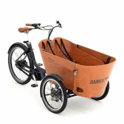 Vélo Cargo électrique Triporteur Babboe Flow Mountain - Cyclable
