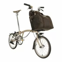 Vélo Pliant Barbour X Brompton C Line Explore - Cyclable